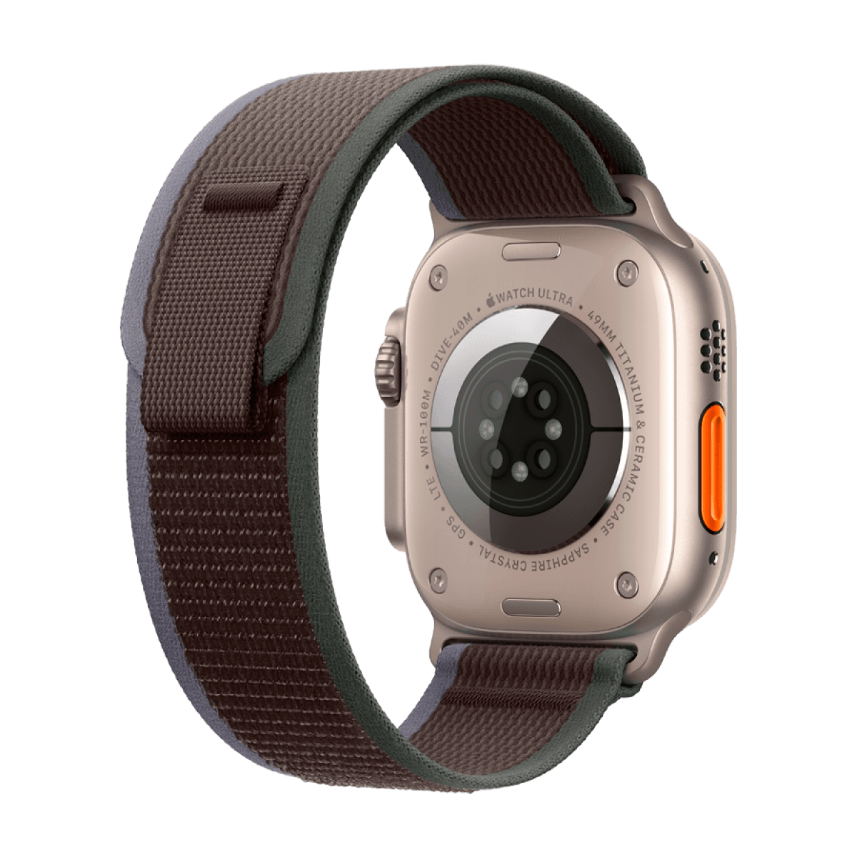 Apple Watch Ultra 2 GPS + Cellular, 49mm Titanium Case with Blue/Black Trail Loop - S/M 8