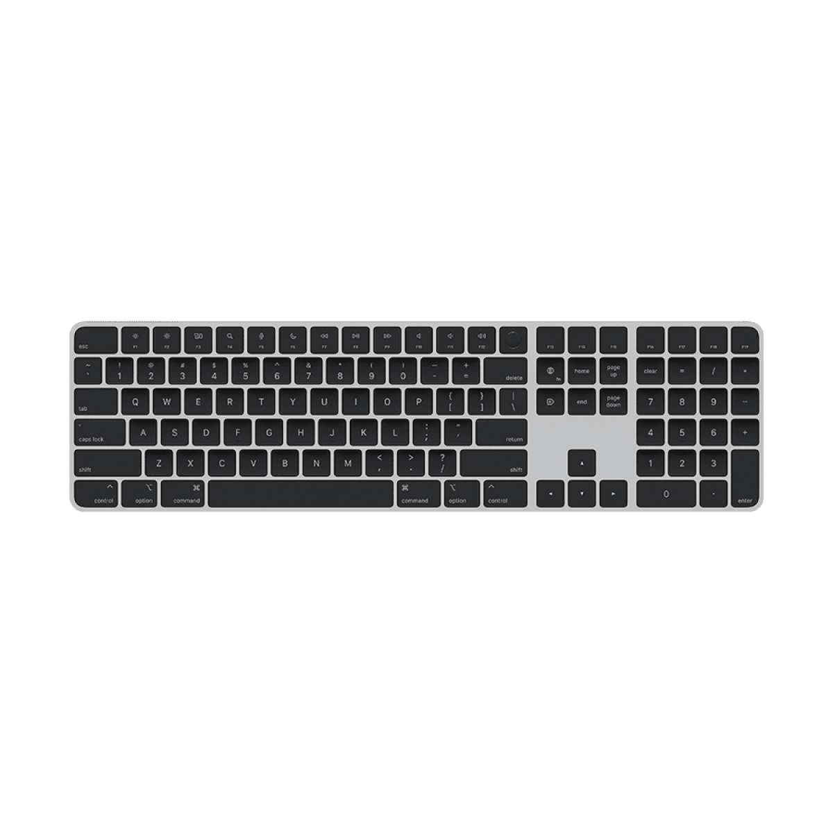 Magic Keyboard with Touch ID and Numeric Keypad for Mac models with Apple silicon - Black Keys - Russian 4