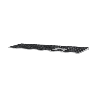Magic Keyboard with Touch ID and Numeric Keypad for Mac models with Apple silicon - Black Keys - Russian