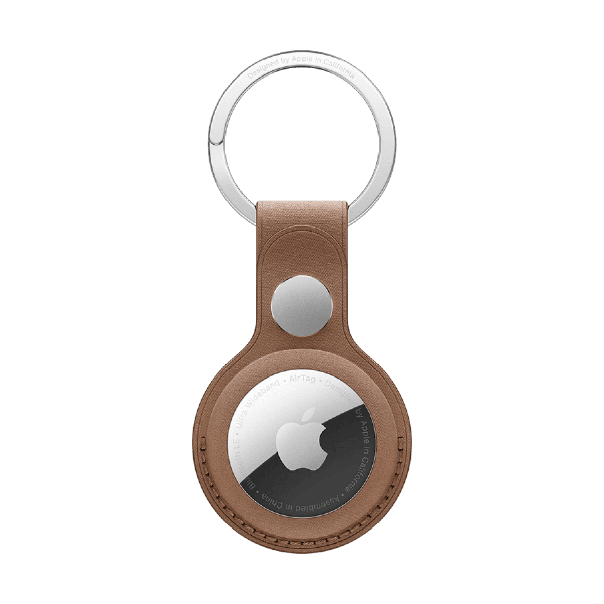 AirTag FineWoven Key Ring - Taupe 2