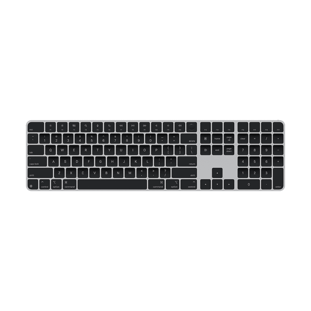 Magic Keyboard with Touch ID and Numeric Keypad for Mac models with Apple silicon - Russian - Black Keys 4