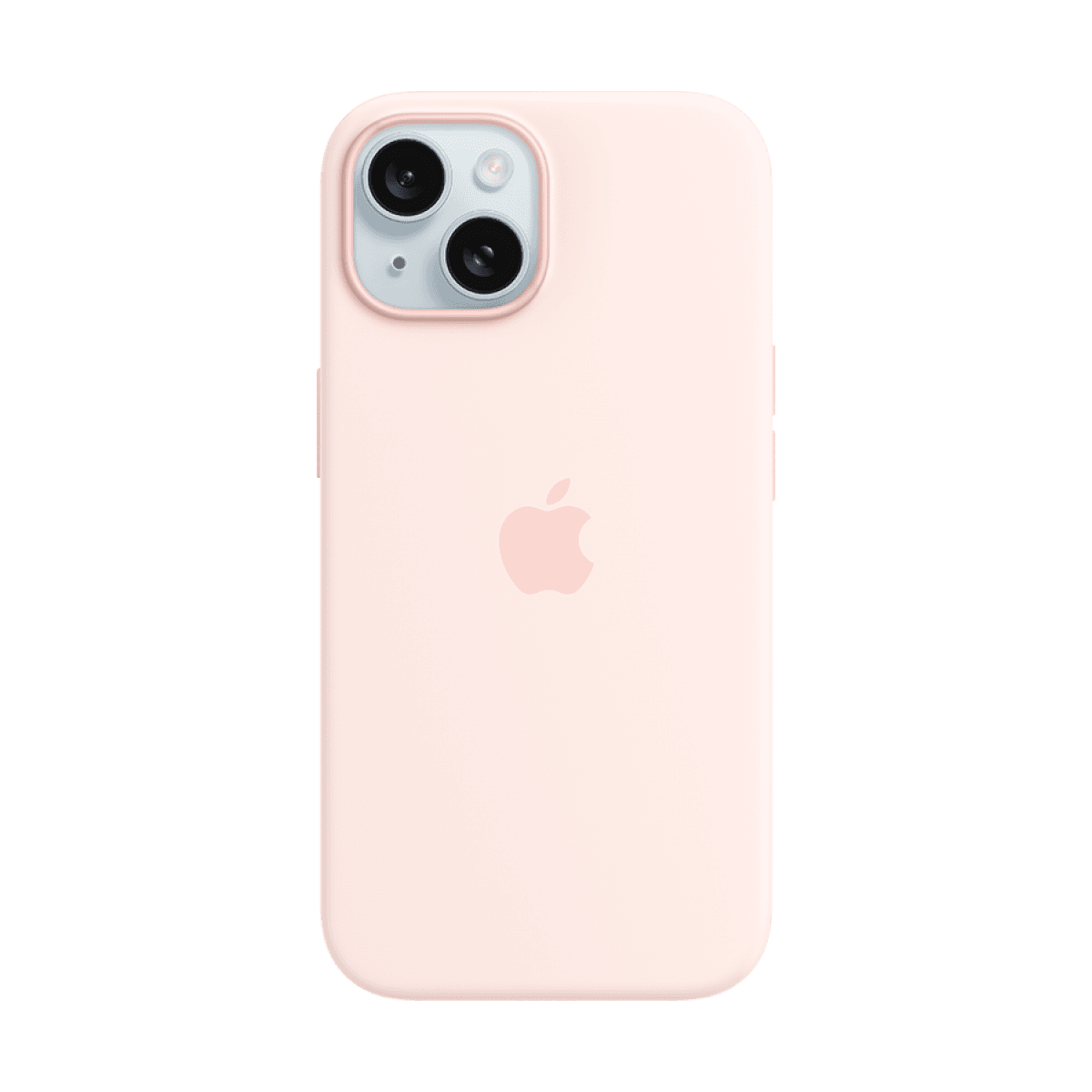 iPhone 15 Silicone Case with MagSafe - Light Pink 3