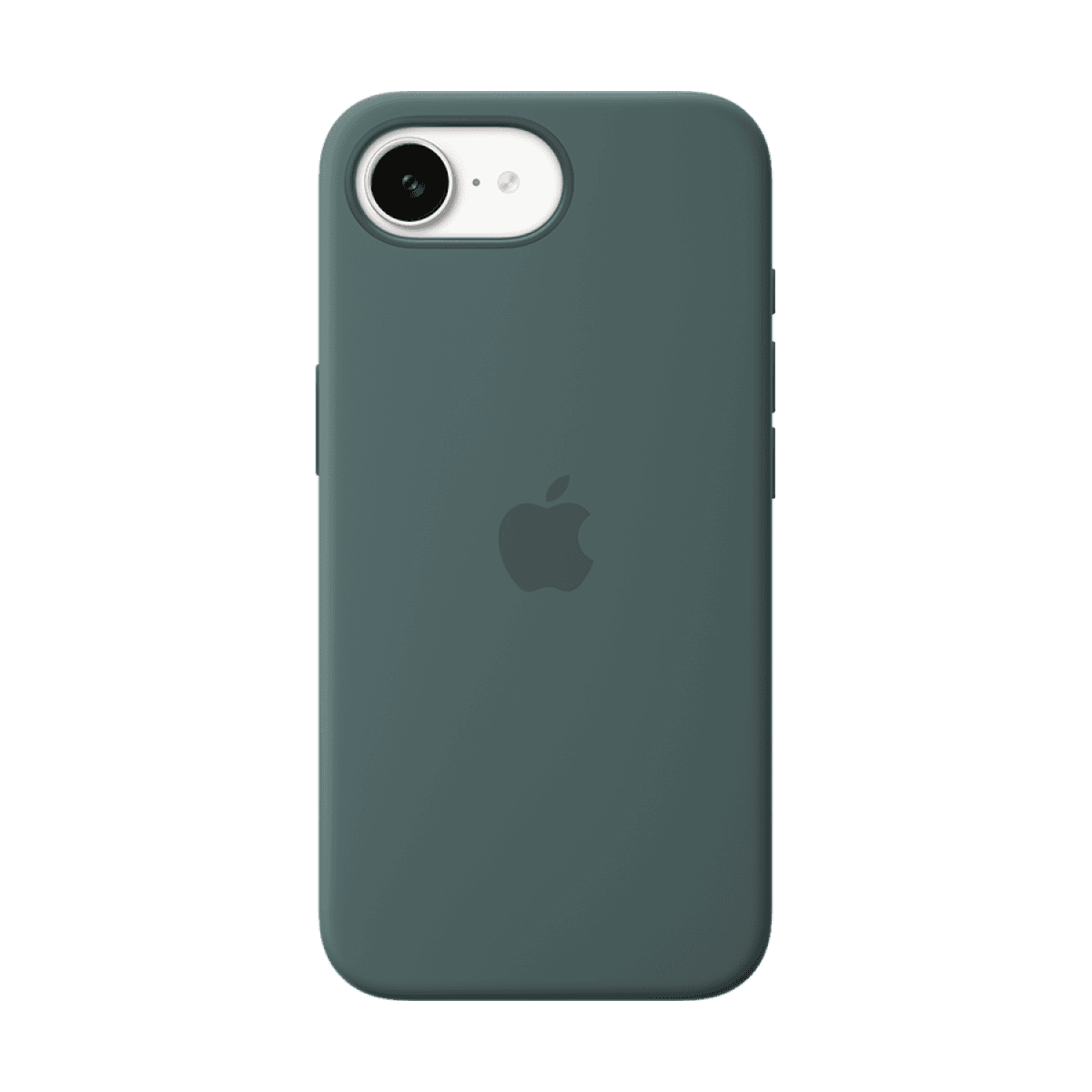 iPhone 16e Silicone Case – Lake Green 3
