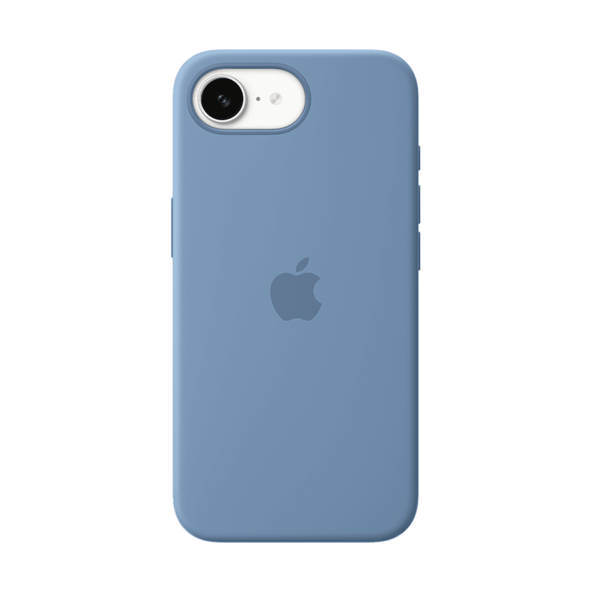 iPhone 16e Silicone Case – Winter Blue 3
