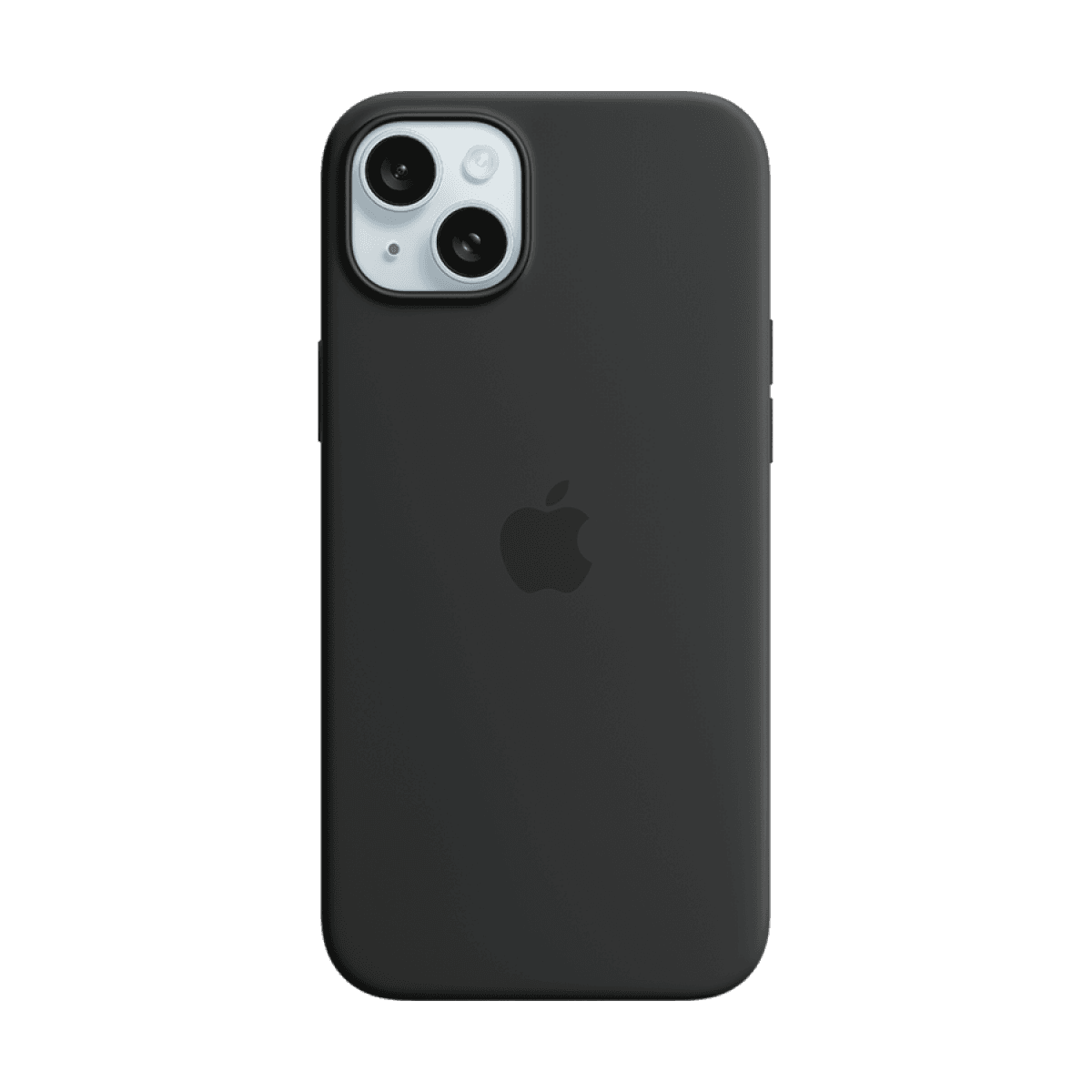 iPhone 15 Plus Silicone Case with MagSafe - Black 2