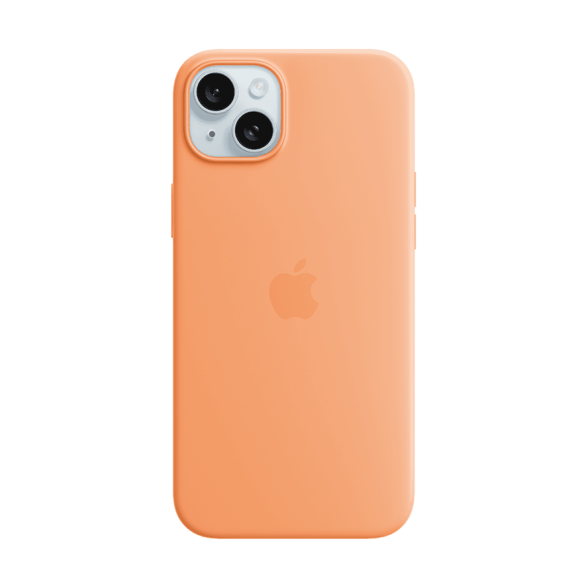 iPhone 15 Plus Silicone Case with MagSafe - Orange Sorbet 2