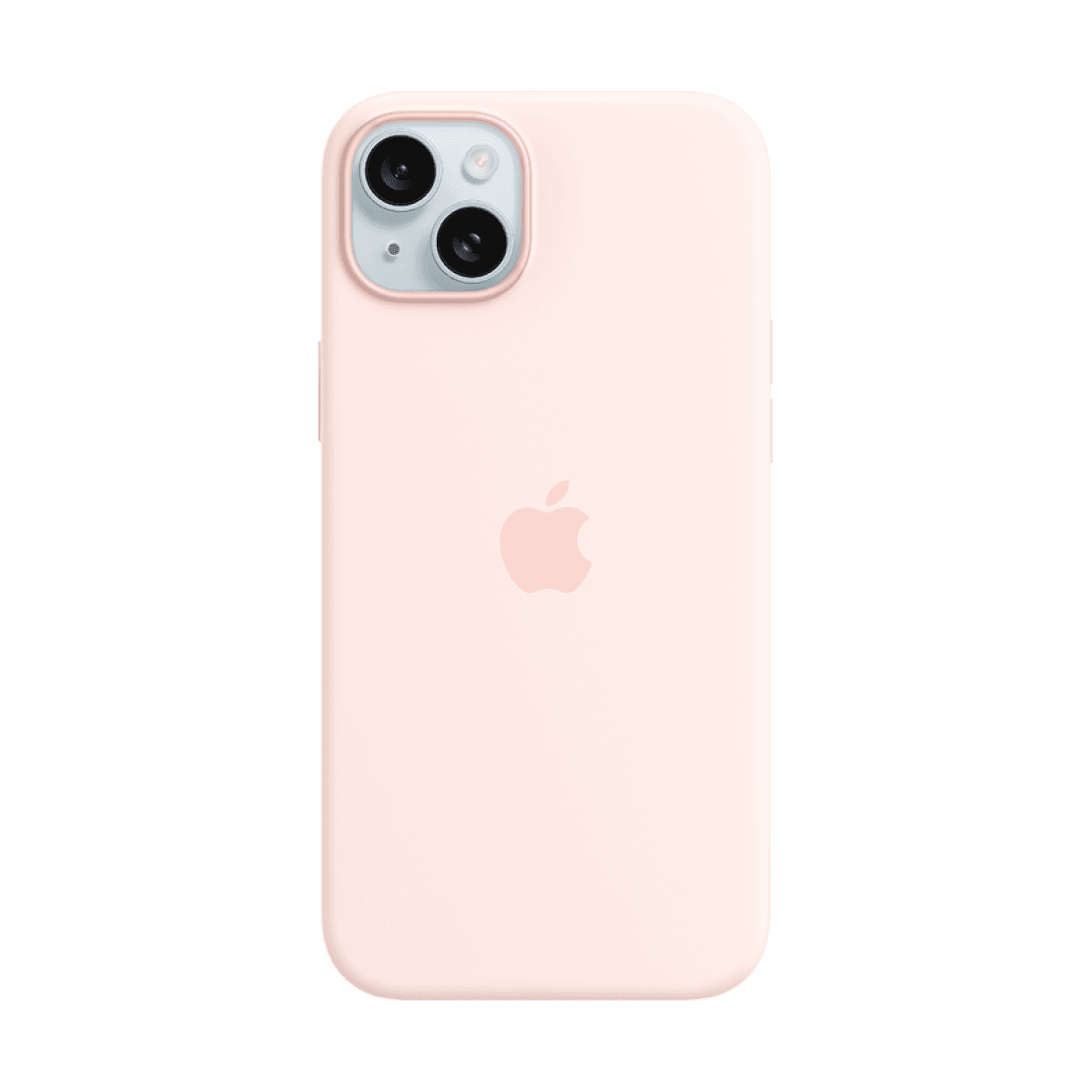 iPhone 15 Plus Silicone Case with MagSafe - Light Pink 2