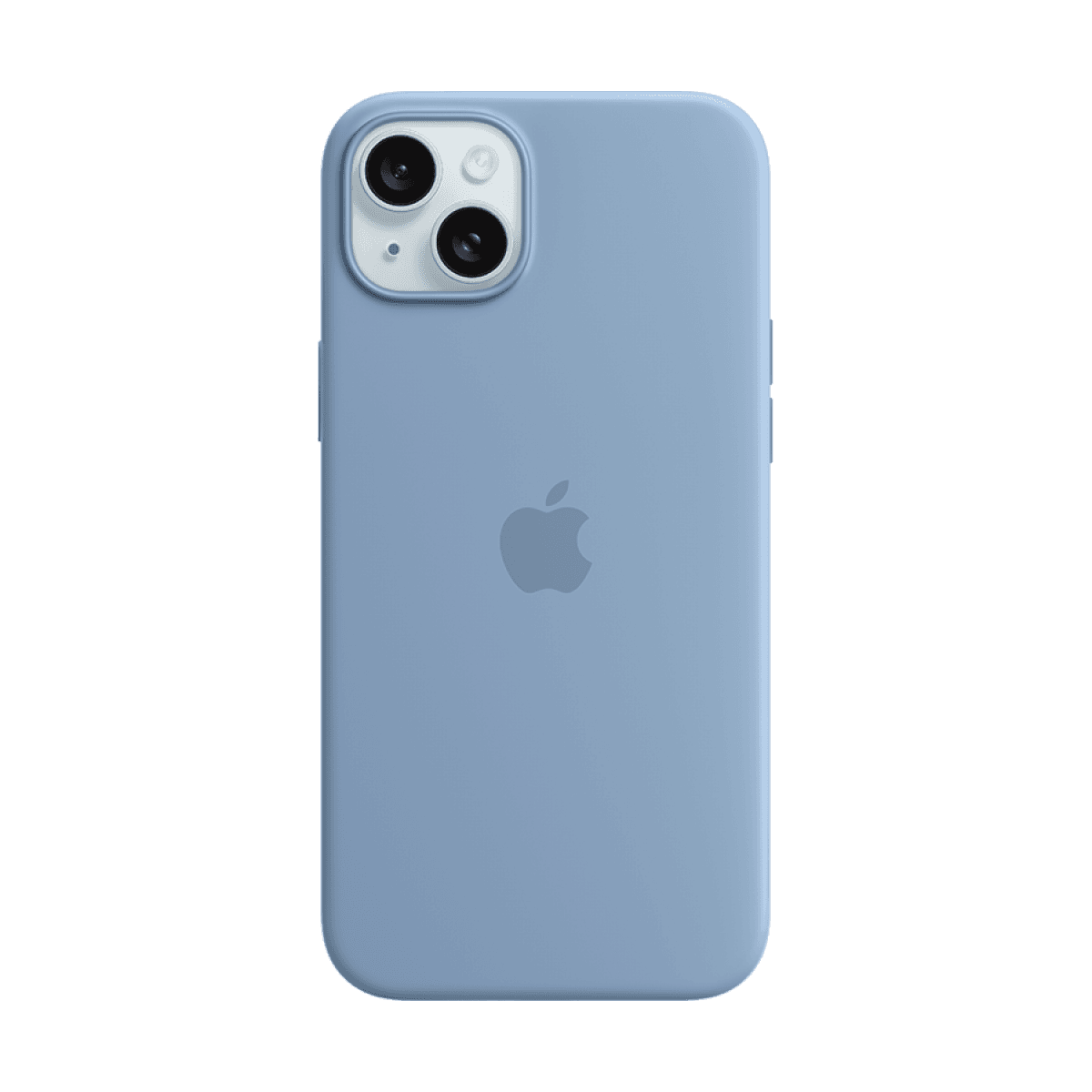 iPhone 15 Plus Silicone Case with MagSafe - Winter Blue 2