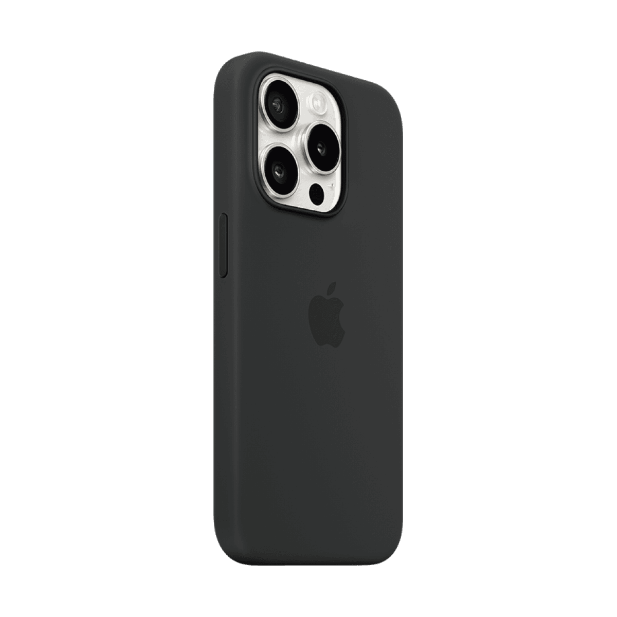 iPhone 15 Pro Silicone Case with MagSafe - Black 4