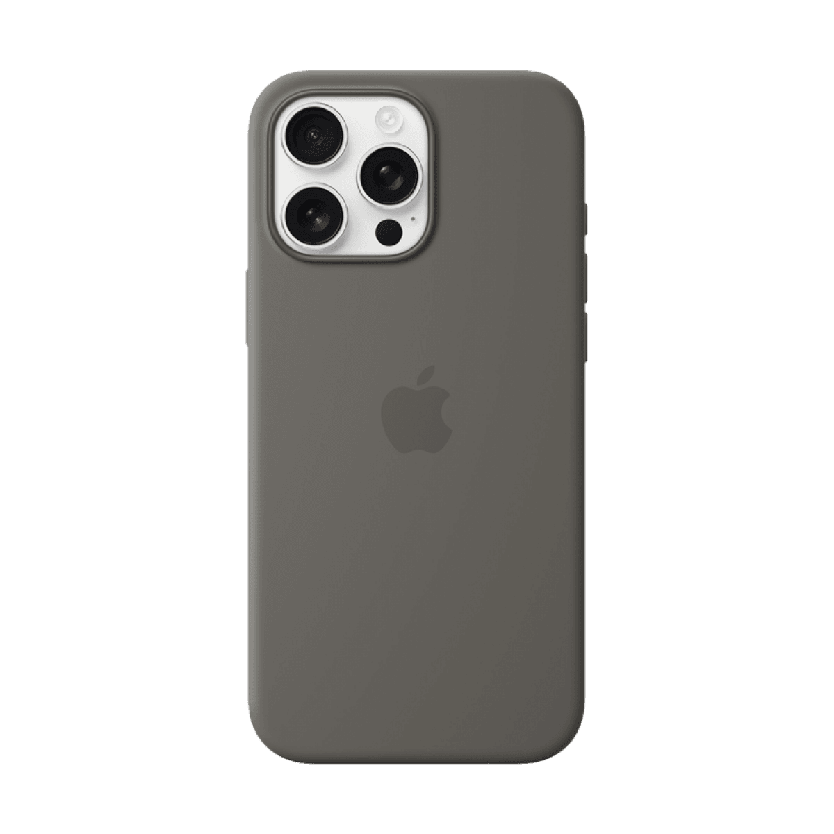 iPhone 16 Pro Max Silicone Case with MagSafe - Stone Gray 2