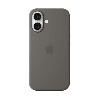 Apple iPhone 16 Silicone Case with MagSafe - Stone Gray