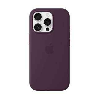 Apple iPhone 16 Pro Silicone Case with MagSafe - Plum