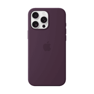 Apple iPhone 16 Pro Max Silicone Case with MagSafe - Plum