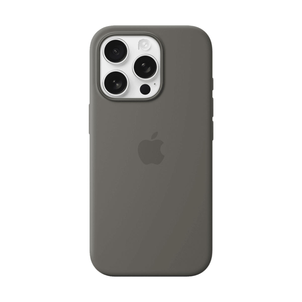 iPhone 16 Pro Silicone Case with MagSafe - Stone Gray 2