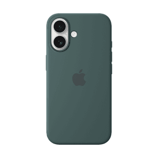 Apple iPhone 16 Silicone Case with MagSafe - Lake Green