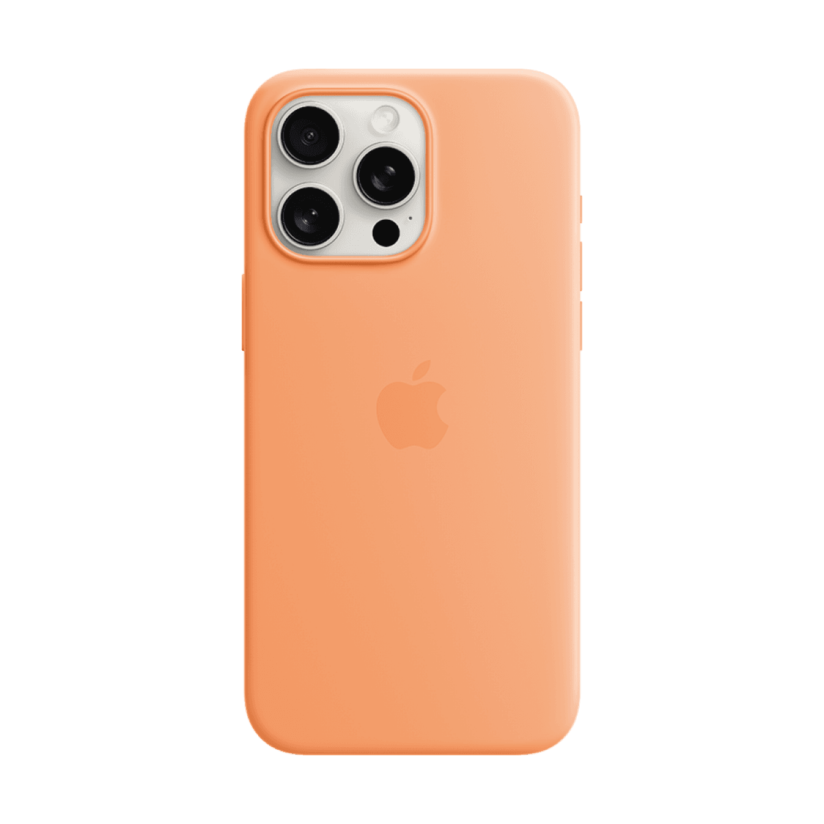 iPhone 15 Pro Max Silicone Case with MagSafe - Orange Sorbet 2