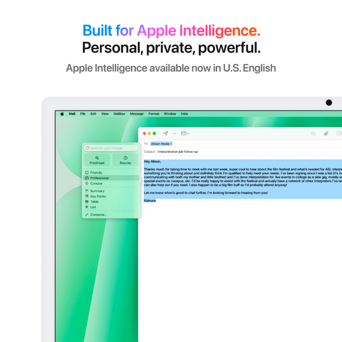 24-inch iMac with Retina 4.5K display: Apple M4 chip with 8‑core CPU and 8‑core GPU, 16GB, 256GB SSD - Green 8