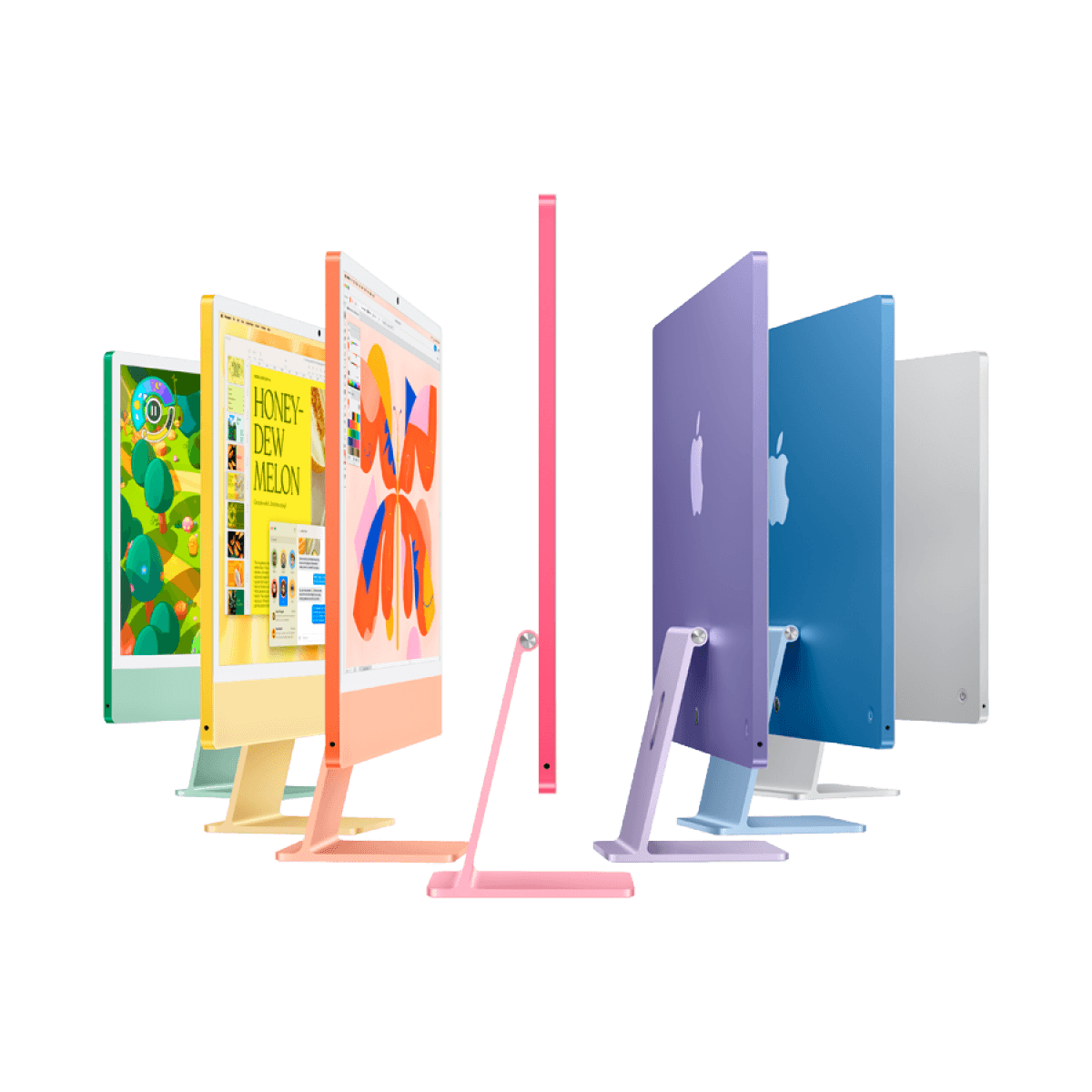 24-inch iMac with Retina 4.5K display: Apple M4 chip with 10‑core CPU and 10‑core GPU, 16GB, 512GB SSD - Pink 7