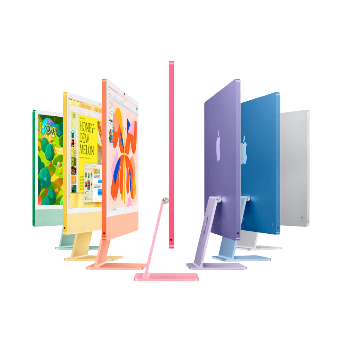 24-inch iMac with Retina 4.5K display: Apple M4 chip with 8‑core CPU and 8‑core GPU, 16GB, 256GB SSD - Blue 7