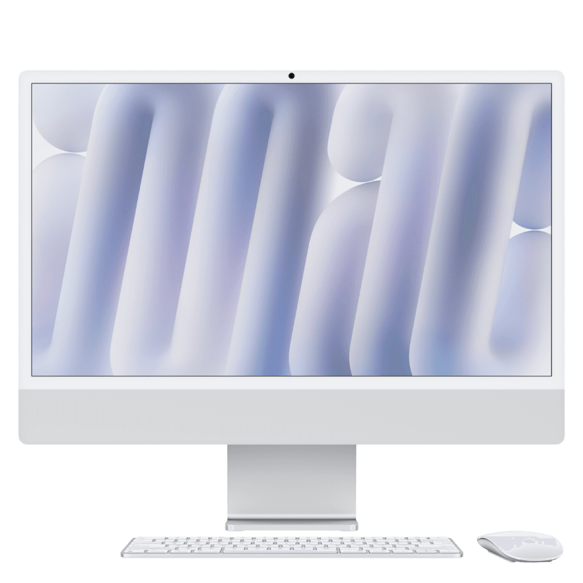 24-inch iMac with Retina 4.5K display: Apple M4 chip with 8‑core CPU and 8‑core GPU, 16GB, 256GB SSD - Silver 4