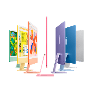 24-inch iMac with Retina 4.5K display: Apple M4 chip with 10‑core CPU and 10‑core GPU, 24GB, 512GB SSD - Blue