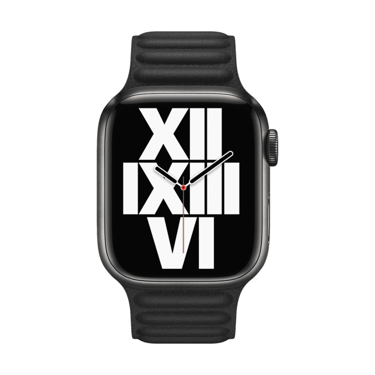 41mm Midnight Leather Link - M/L 6