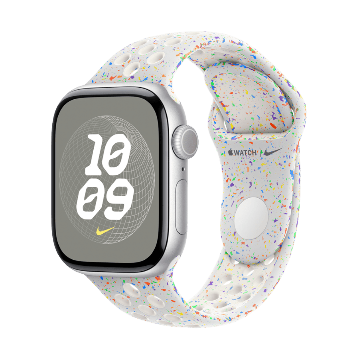 42mm Pure Platinum Nike Sport Band - S/M 4