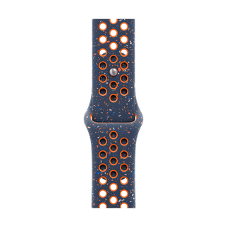 Apple 42mm Blue Flame Nike Sport Band - S/M