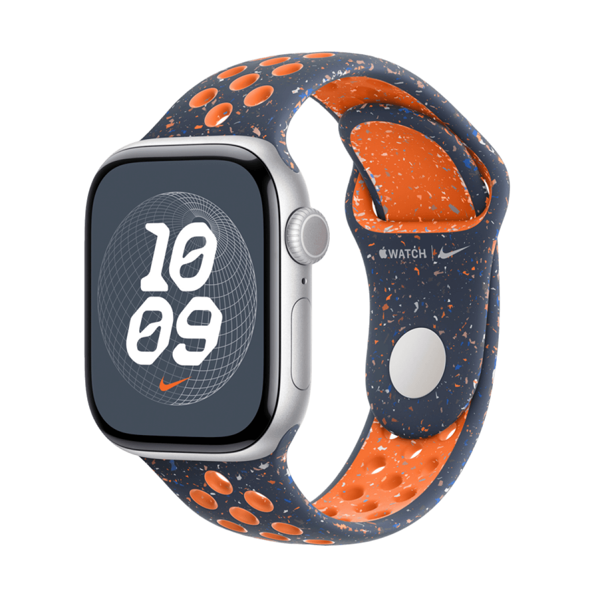 42mm Blue Flame Nike Sport Band - S/M 4
