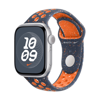 Apple 42mm Blue Flame Nike Sport Band - S/M