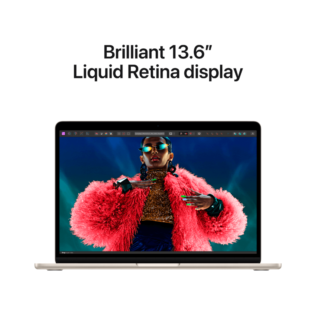 13-inch MacBook Air: Apple M3 chip with 8-core CPU and 10-core GPU, 16GB, 512GB SSD - Starlight 8