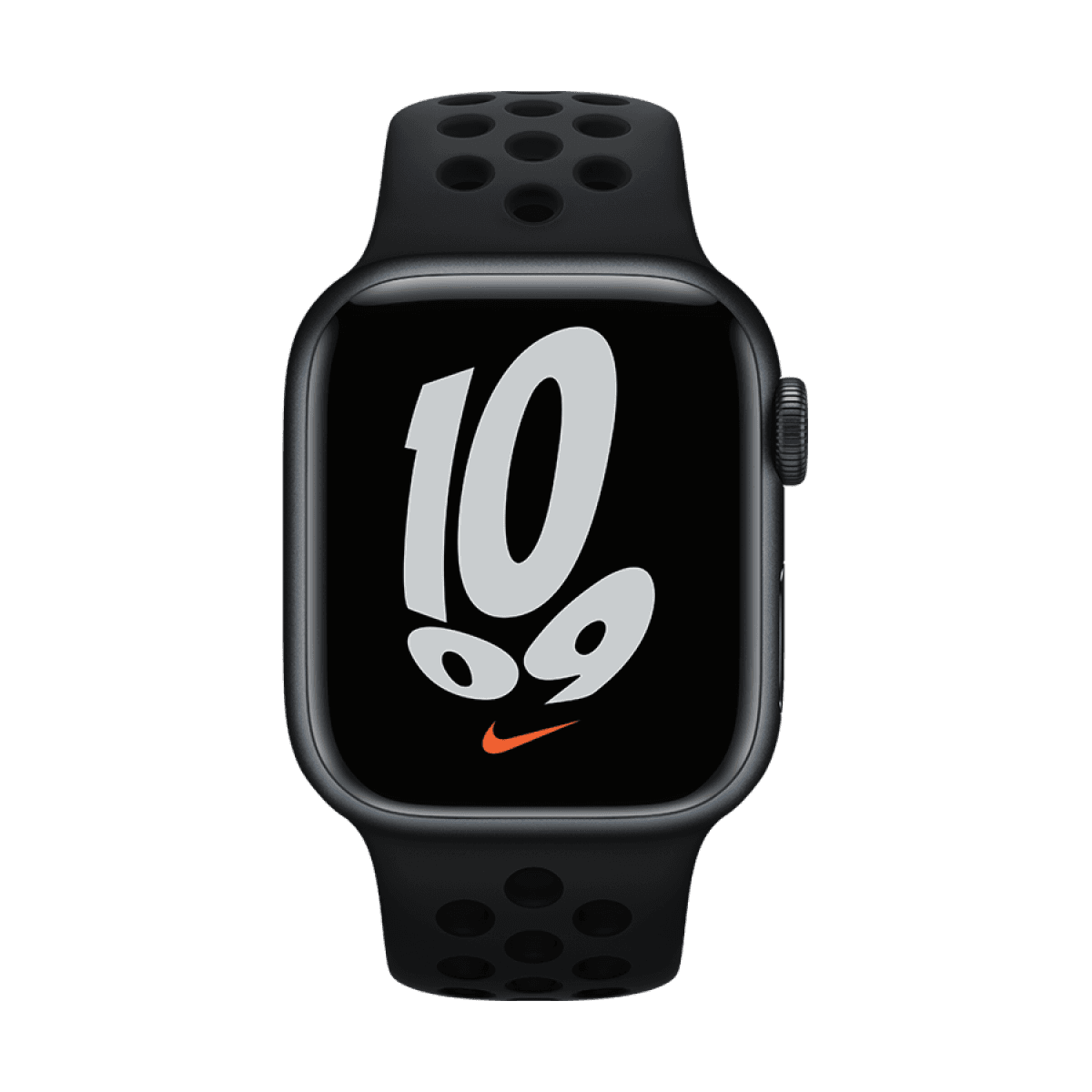 41mm Black/Black Nike Sport Band 6