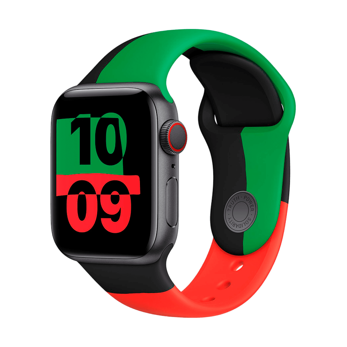 40mm Black Unity Sport Band - Regular 5