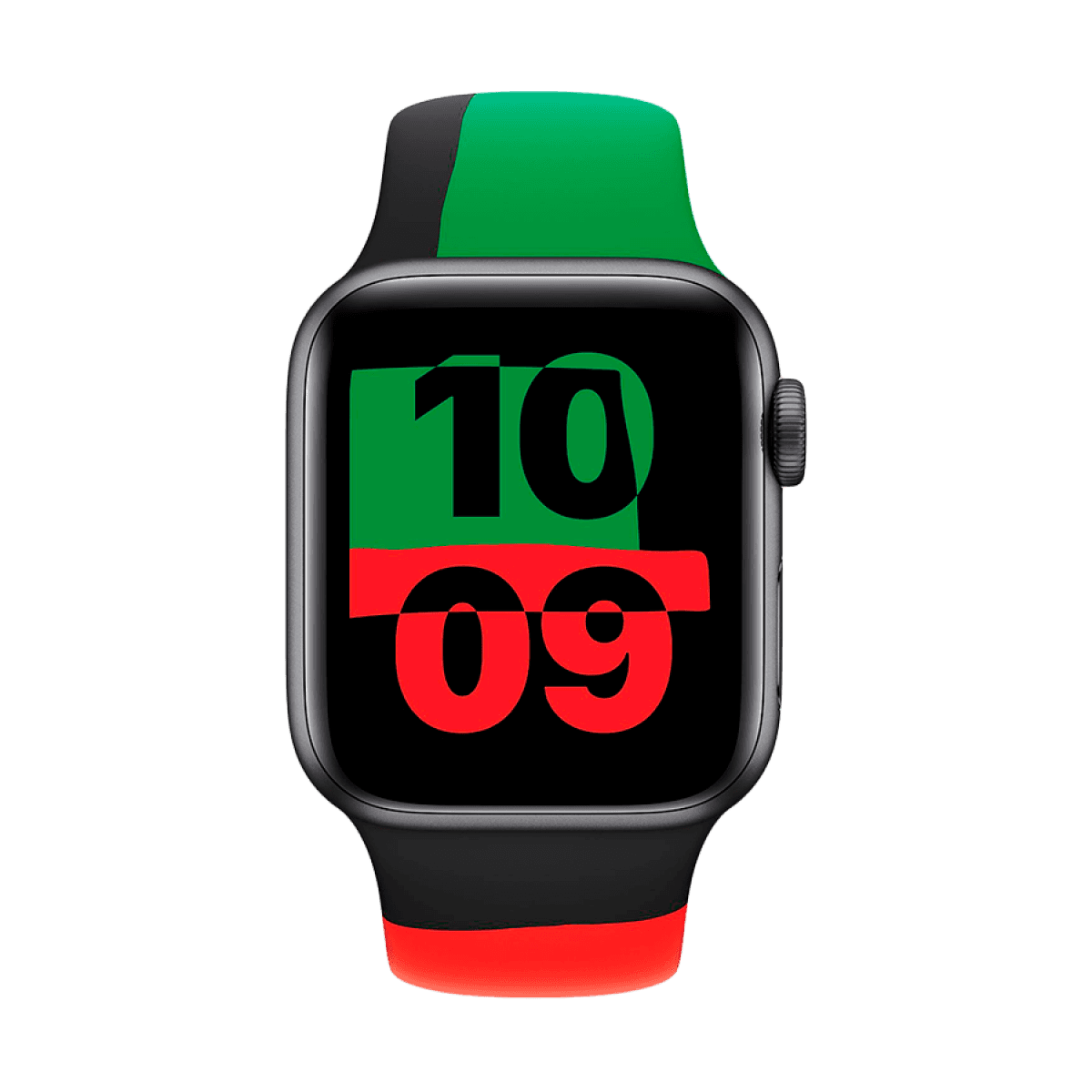 40mm Black Unity Sport Band - Regular 6