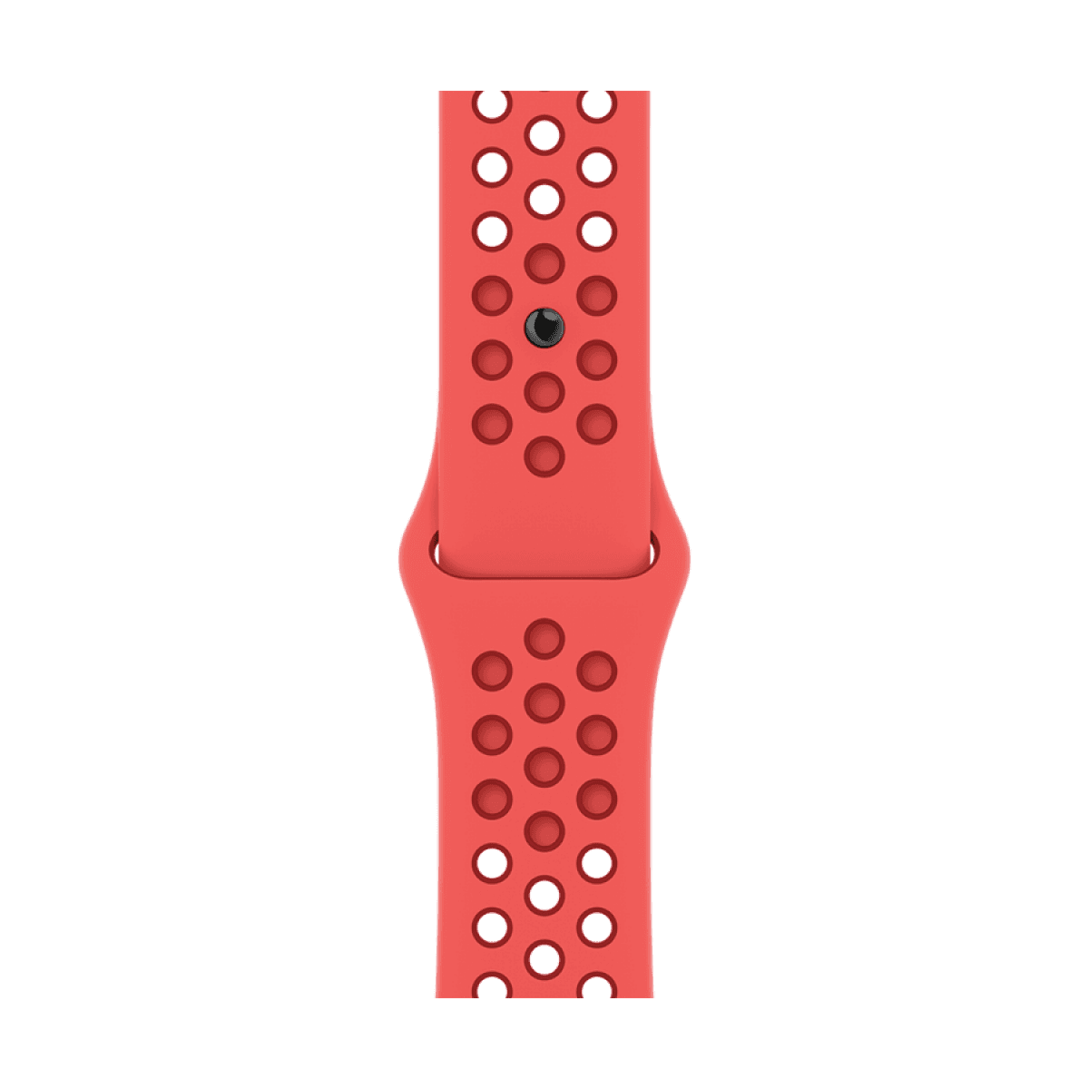45mm Bright Crimson/Gym Red Nike Sport Band 4