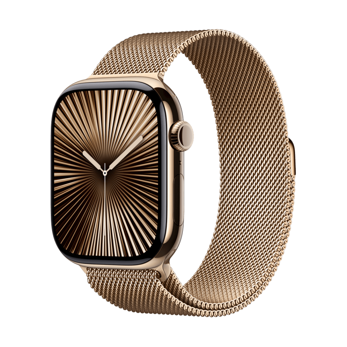 46mm Gold Milanese Loop - S/M 4