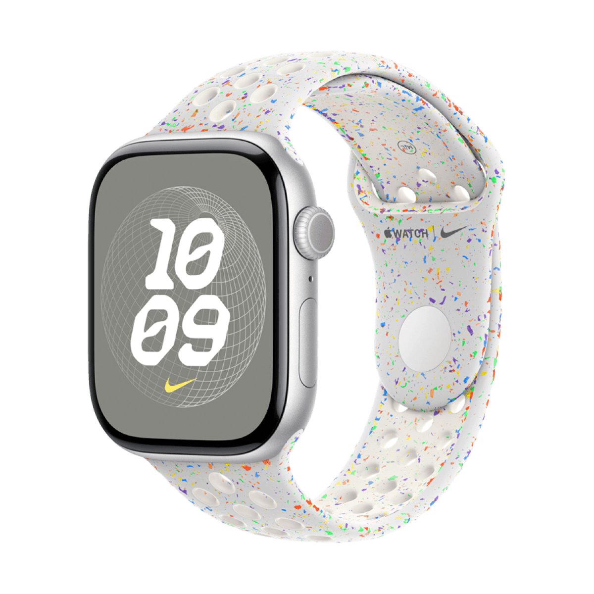 46mm Pure Platinum Nike Sport Band - S/M 4