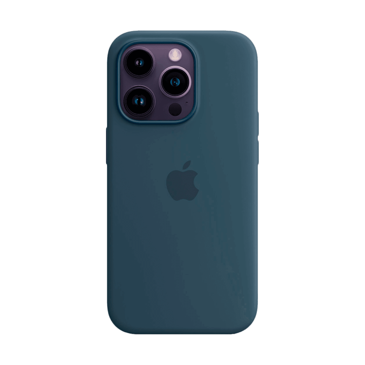 iPhone 14 Pro Silicone Case with MagSafe - Storm Blue 4