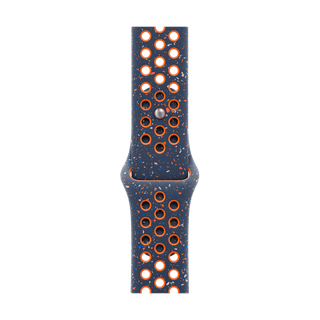 Apple 46mm Blue Flame Nike Sport Band - S/M