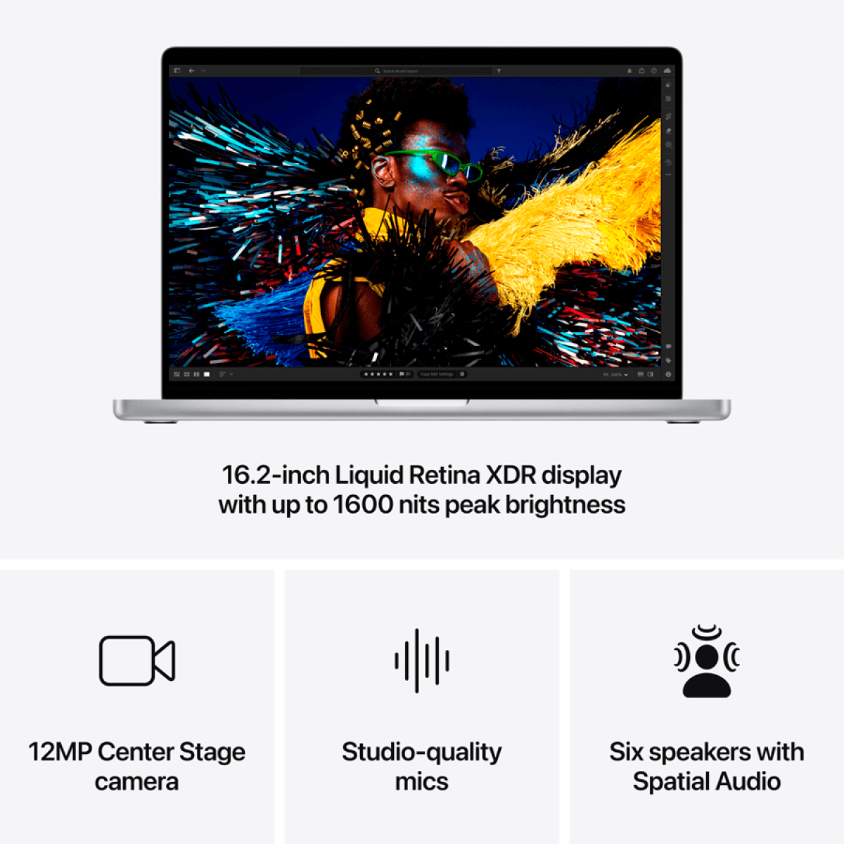 16-inch MacBook Pro: Apple M4 Max chip with 16‑core CPU and 40‑core GPU, 48GB, 1TB SSD - Silver 8