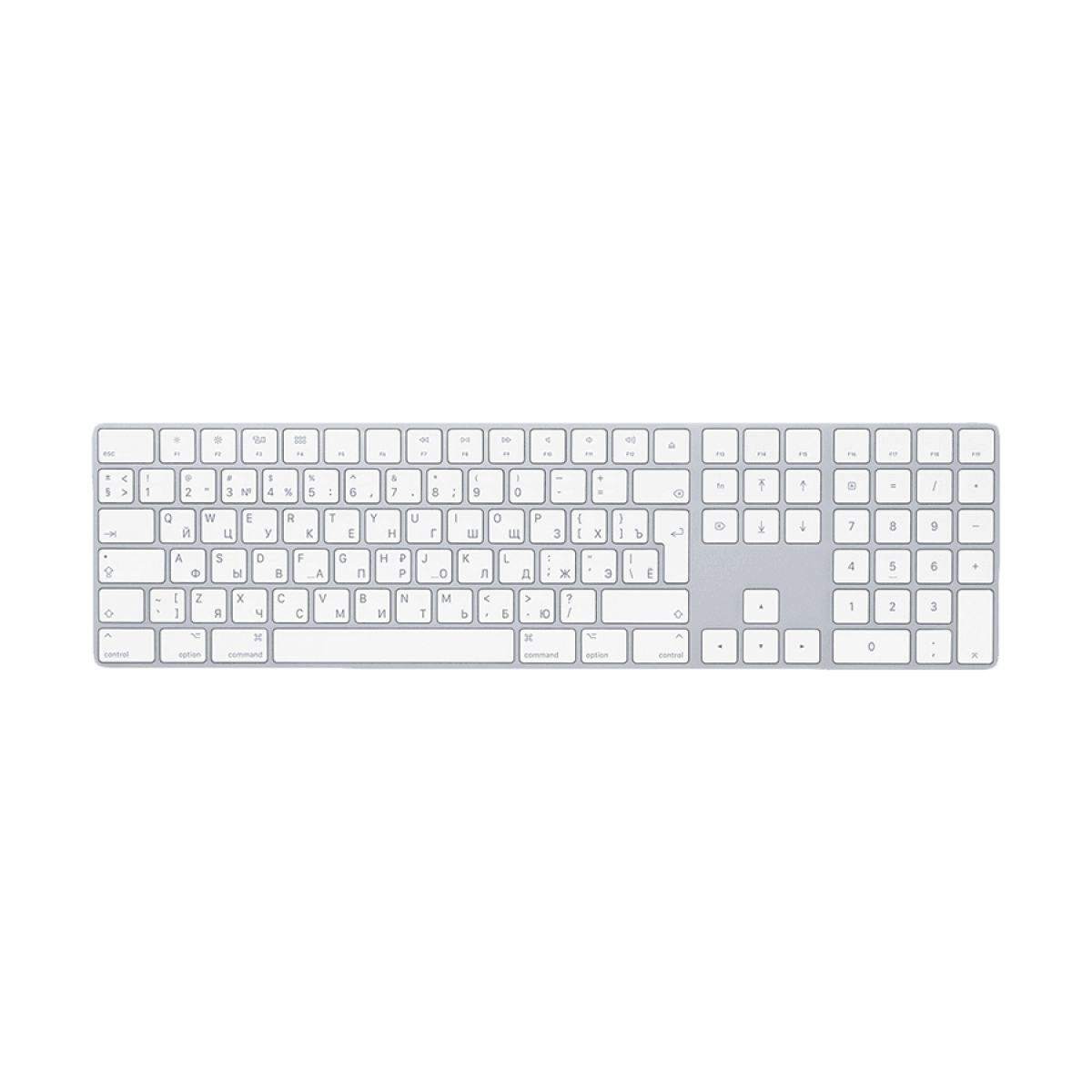 Magic Keyboard with Numeric Keypad - Russian - Silver 4
