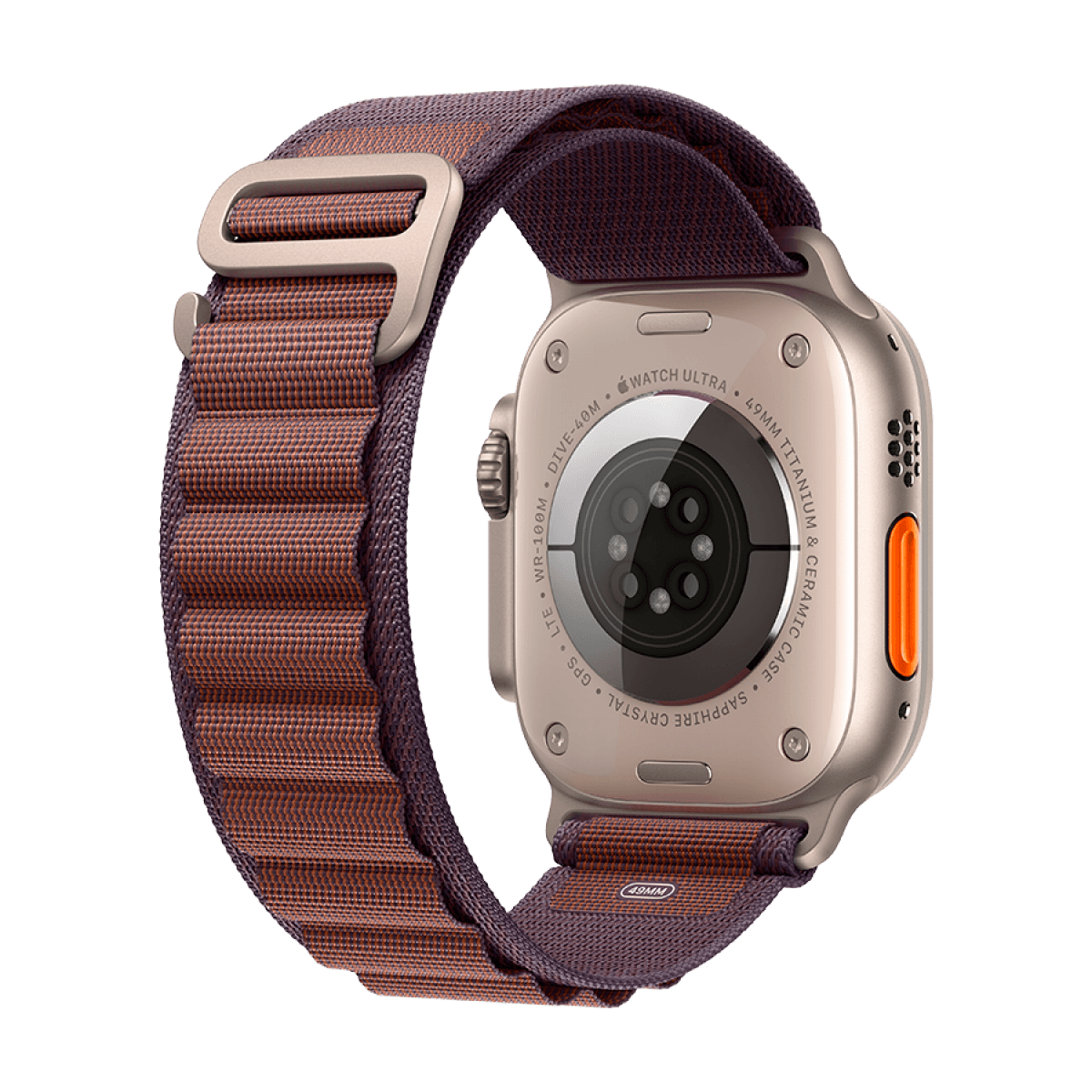 Apple Watch Ultra 2 GPS + Cellular, 49mm Titanium Case with Indigo Alpine Loop - Medium 8