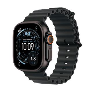 Apple Watch Ultra 3 GPS + Cellular 49mm Black Titanium Case with Black Ocean Band