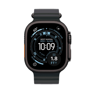 Apple Watch Ultra 3 GPS + Cellular 49mm Black Titanium Case with Black Ocean Band