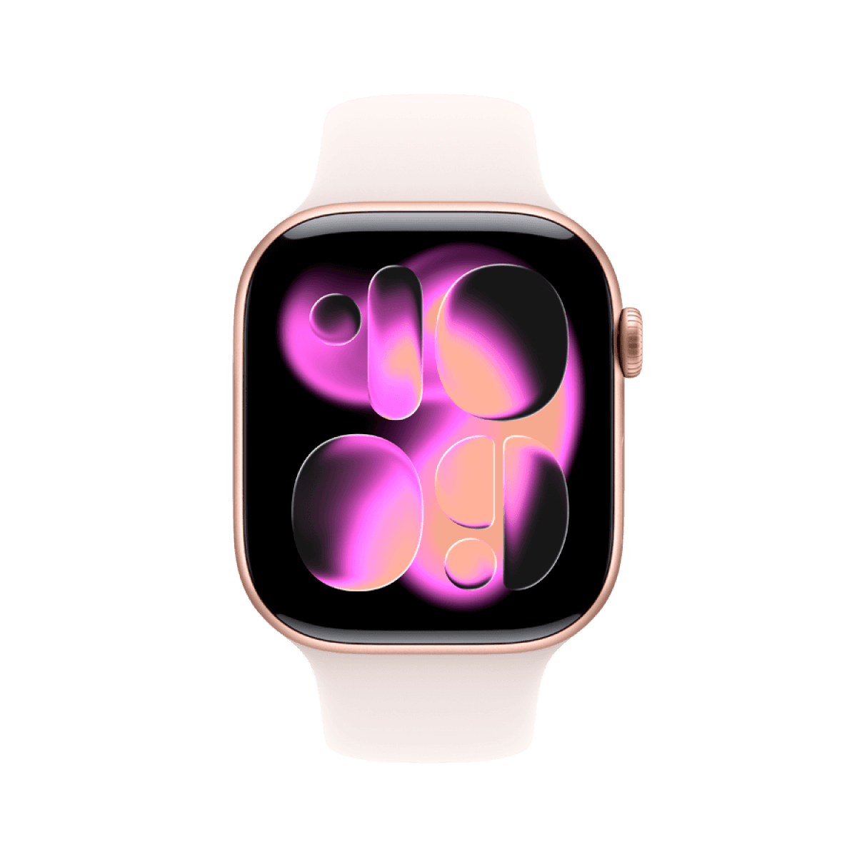 Apple Watch Series 11 GPS 46mm Rose Gold Aluminium Case with Light Blush Sport Band - M/L 6