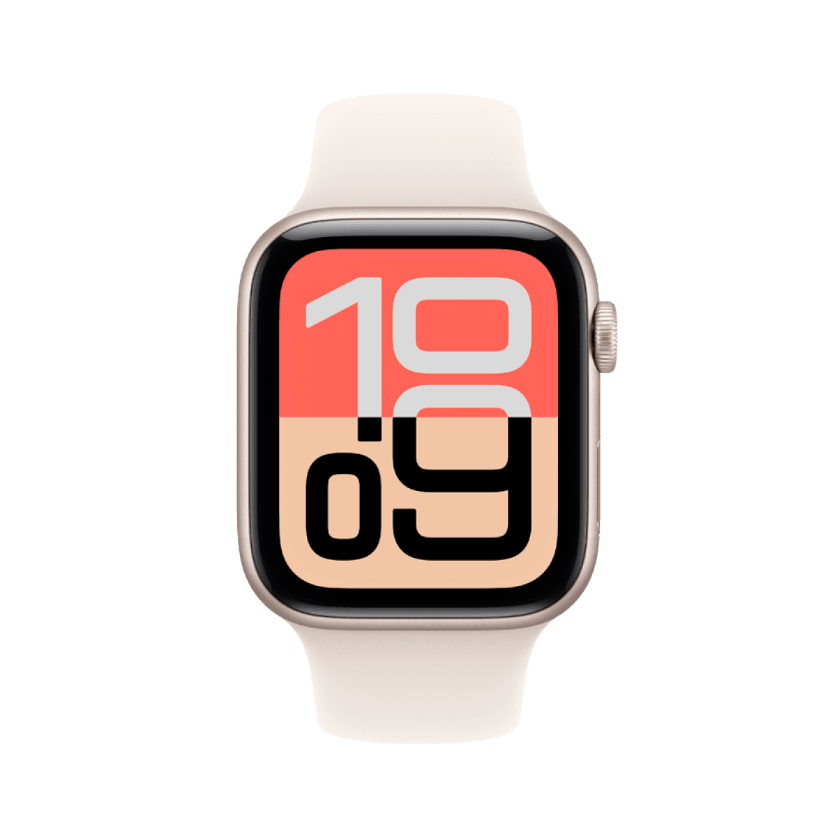 Apple Watch SE 3 GPS 44mm Starlight Aluminium Case with Starlight Sport Band - M/L 6