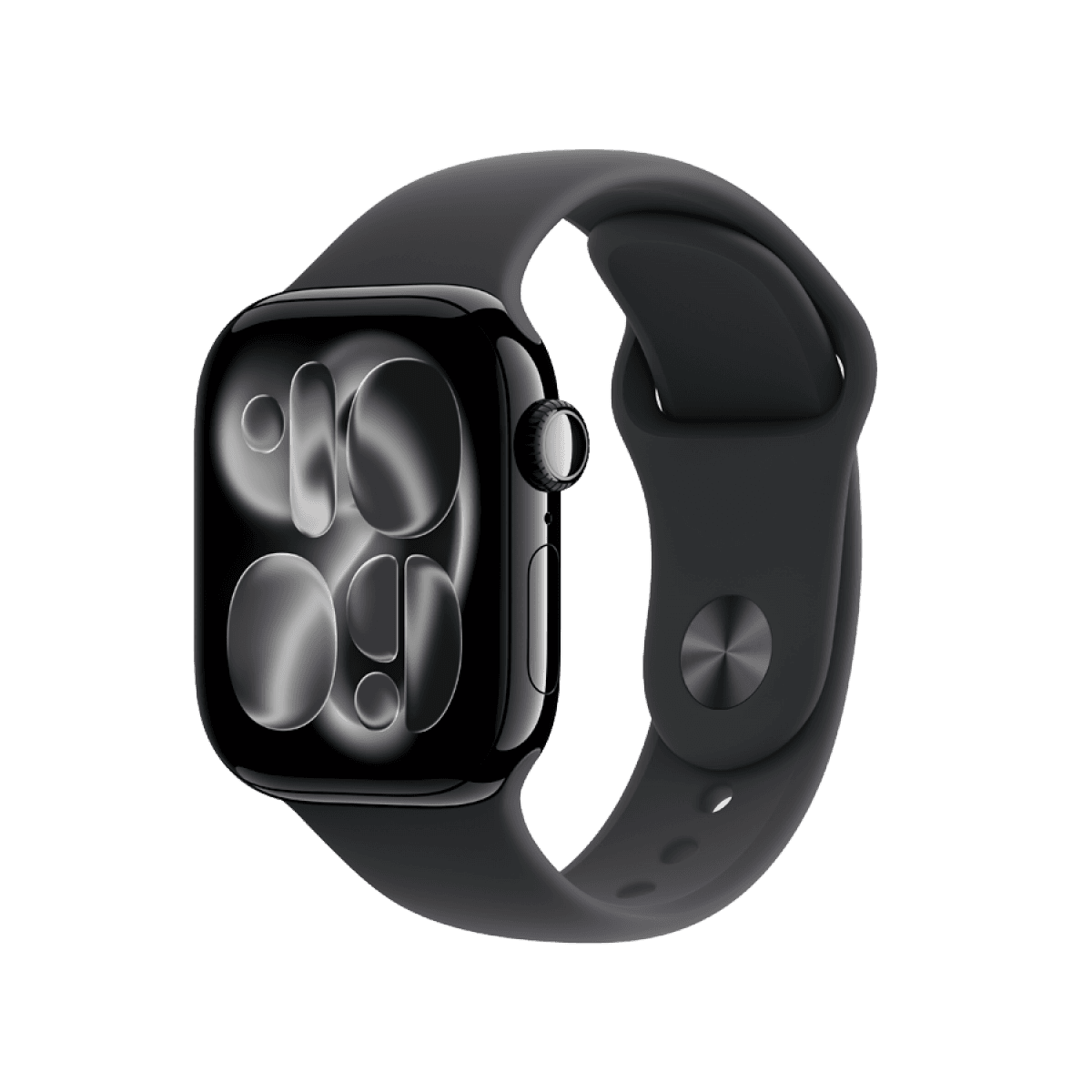 Apple Watch Series 11 GPS 42mm Jet Black Aluminium Case with Black Sport Band - S/M 5
