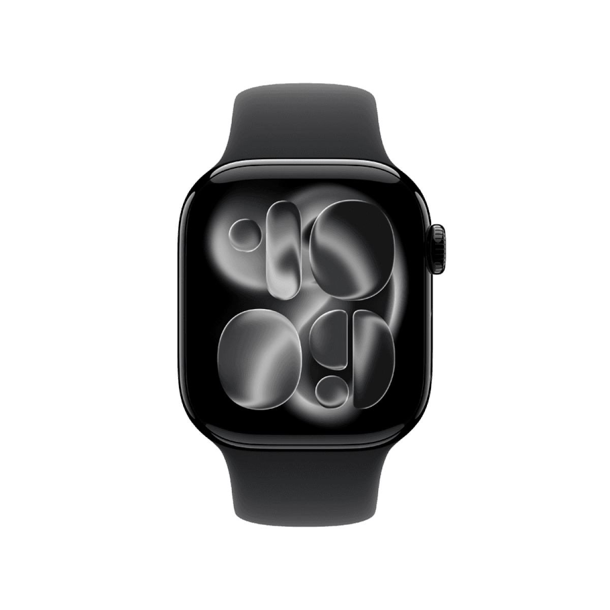 Apple Watch Series 11 GPS 42mm Jet Black Aluminium Case with Black Sport Band - S/M 6