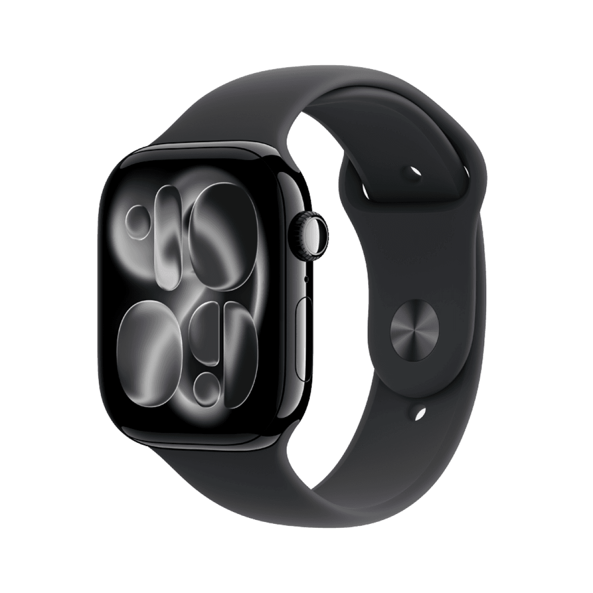 Apple Watch Series 11 GPS 46mm Jet Black Aluminium Case with Black Sport Band - S/M 5