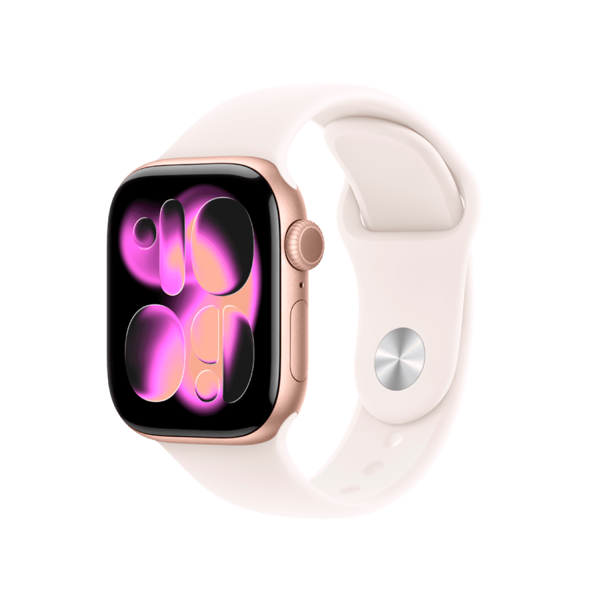 Apple Watch Series 11 GPS 42mm Rose Gold Aluminium Case with Light Blush Sport Band - M/L 5